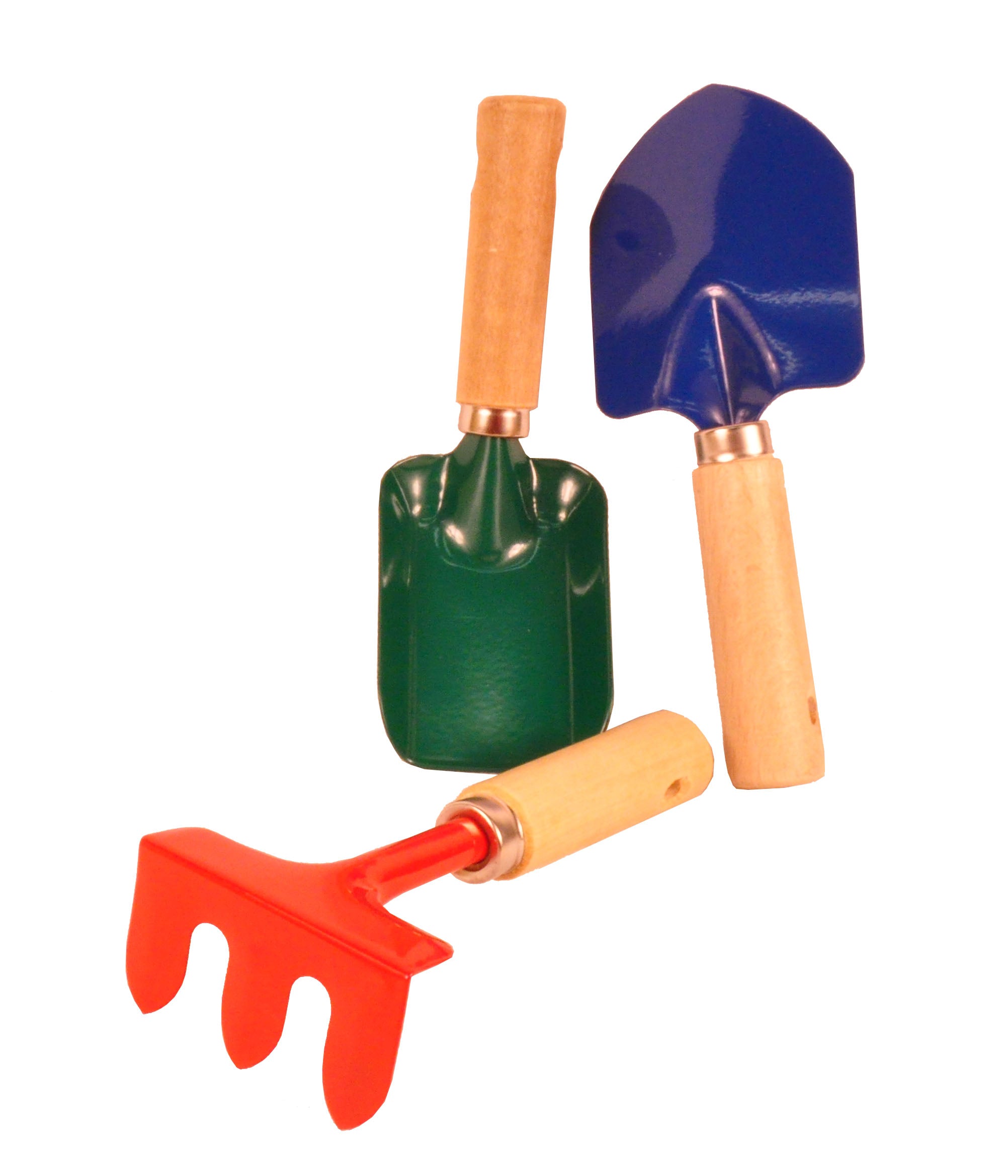 G & F 10012 JustForKids Kids Garden Tools Set - with Canvas Tote Hand, Rake, Shovel & Trowel