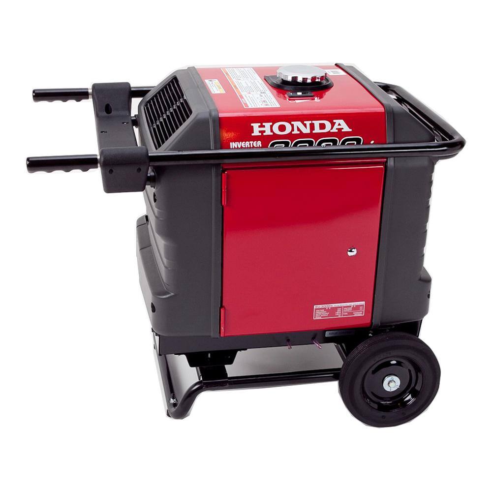 Honda Inverter 3000-Watt Air-Cooled Gasoline Generator 120-Volt Single Phase and Standby 6 Circuit Manual Switch HP2S-EU3000