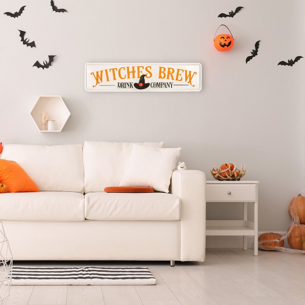 Halloween witches Brew quot Metal Wall Sign