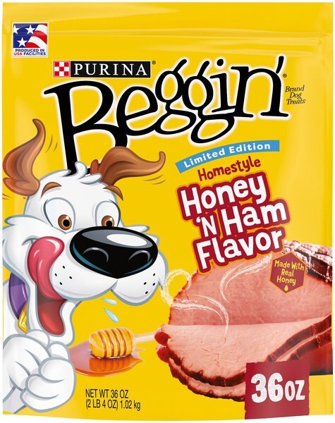 Purina Beggin' Limited Edition Homestyle! Honey N Ham Flavored Dog Treat