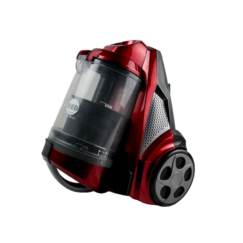 Atrix Revo Red HEPA Vacuum Cleaner Bagless Canister ;