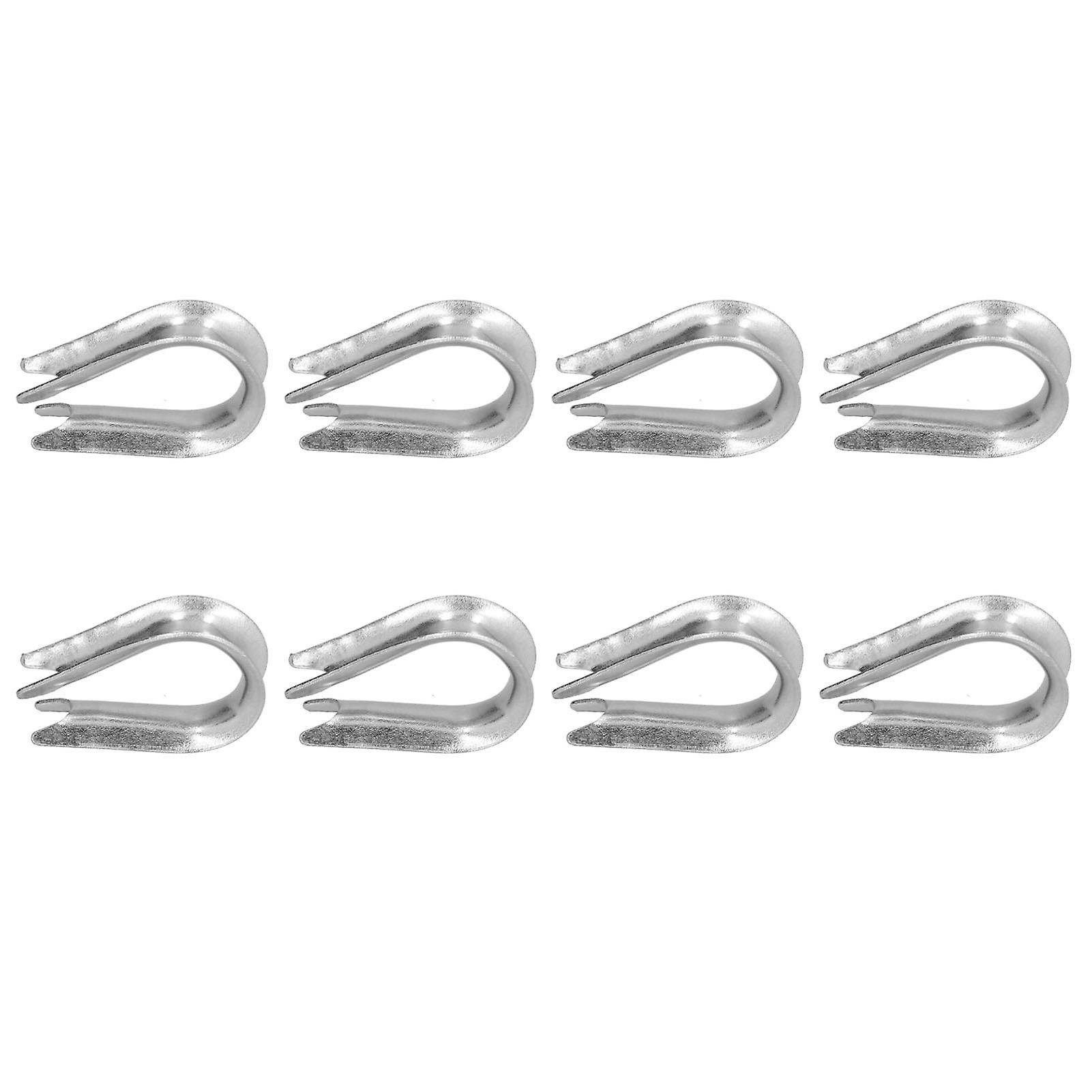 50pcs Wire Rope Thimble Stainless Steel Cable Rigging Tools For Shipbuilding Industry(m1010mm )