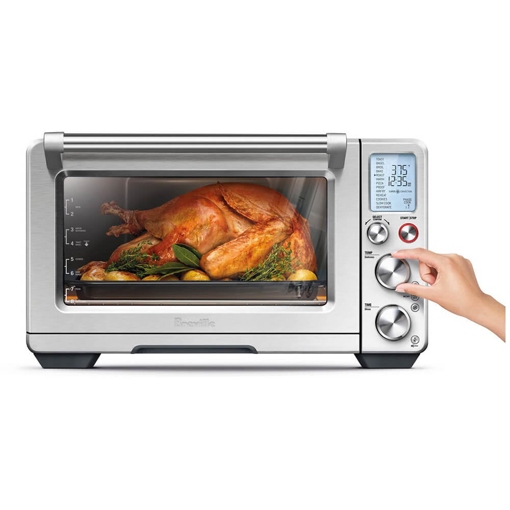 Breville BOV900BSS Smart Stainless Steel Air Fryer Pro Convection Toaster Oven