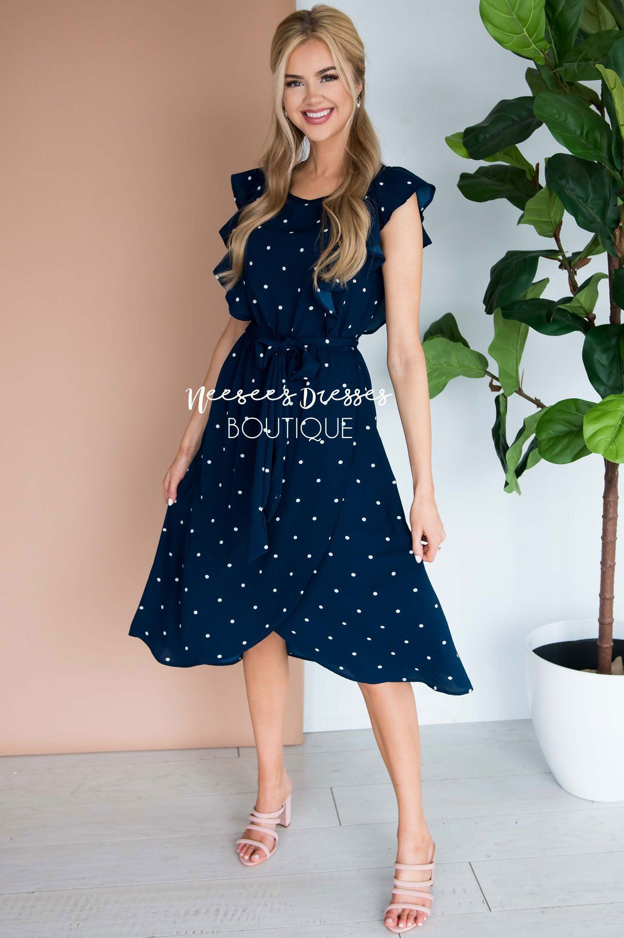 The Kynlei Polka Dotted Dress