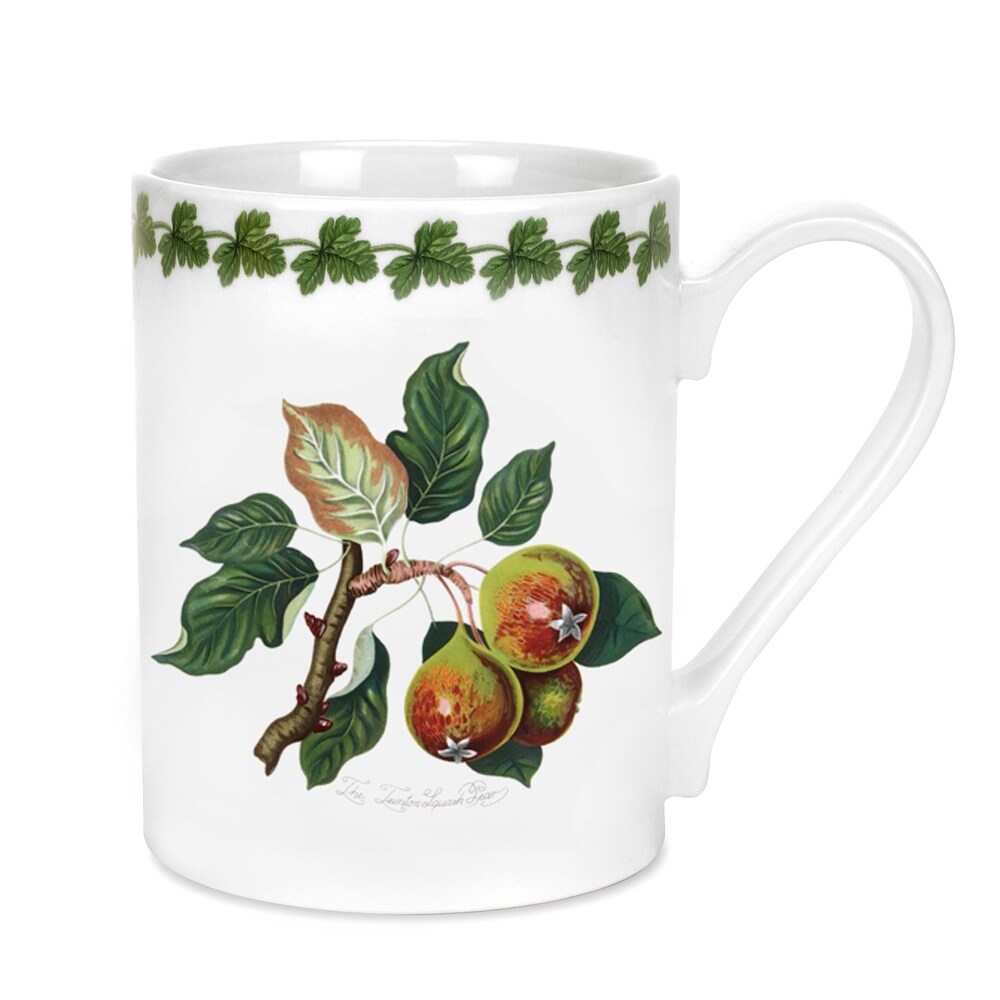Portmeirion Pomona Tankard Mug Set of 6 Assorted Motifs