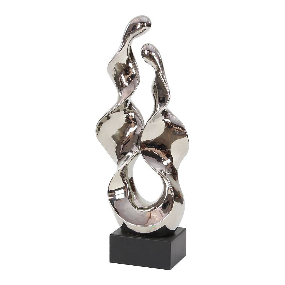 Stella and Eve Modern Abstract Couple Sculpture Table Decor