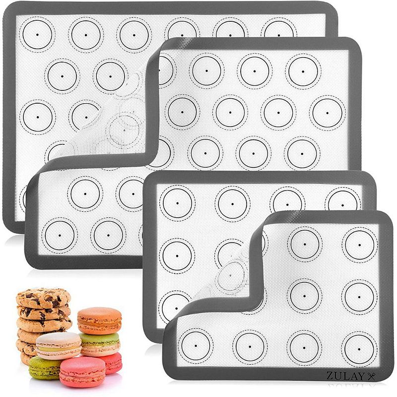 Macaron Silicone Baking Mats - 4 Piece Set