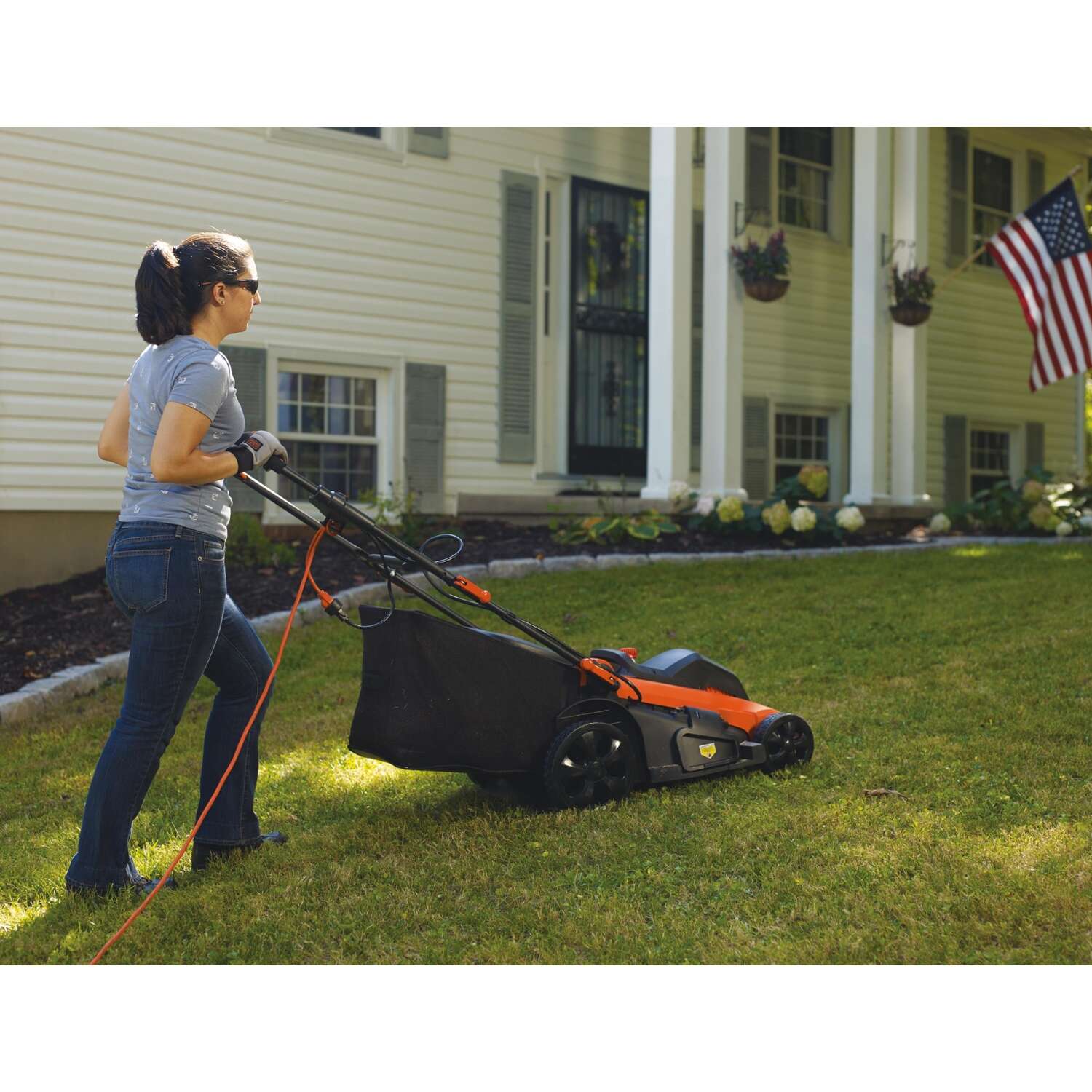 Black+Decker EdgeMax 20 in. 120 V Electric Lawn Mower