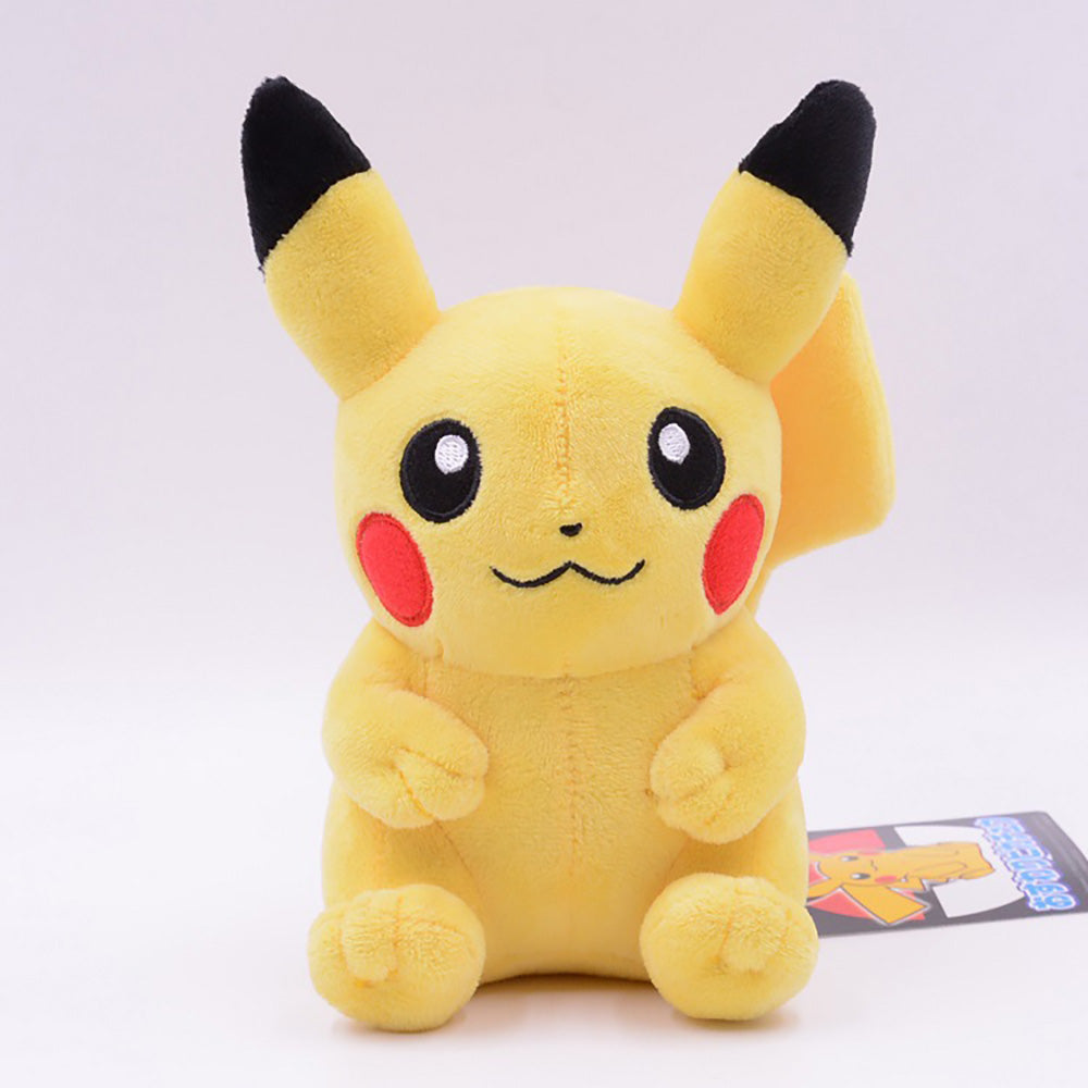 Takara Tomy Pokemon Pichu Plush Lovely Pikachu Juvenile Version Evolution Toy Hobby Collection Doll Kawaii Gift for Girl