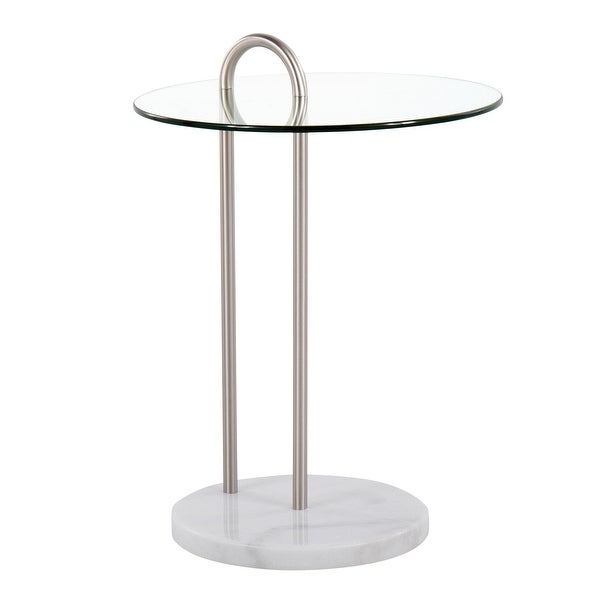 Silver Orchid Battista Side Table