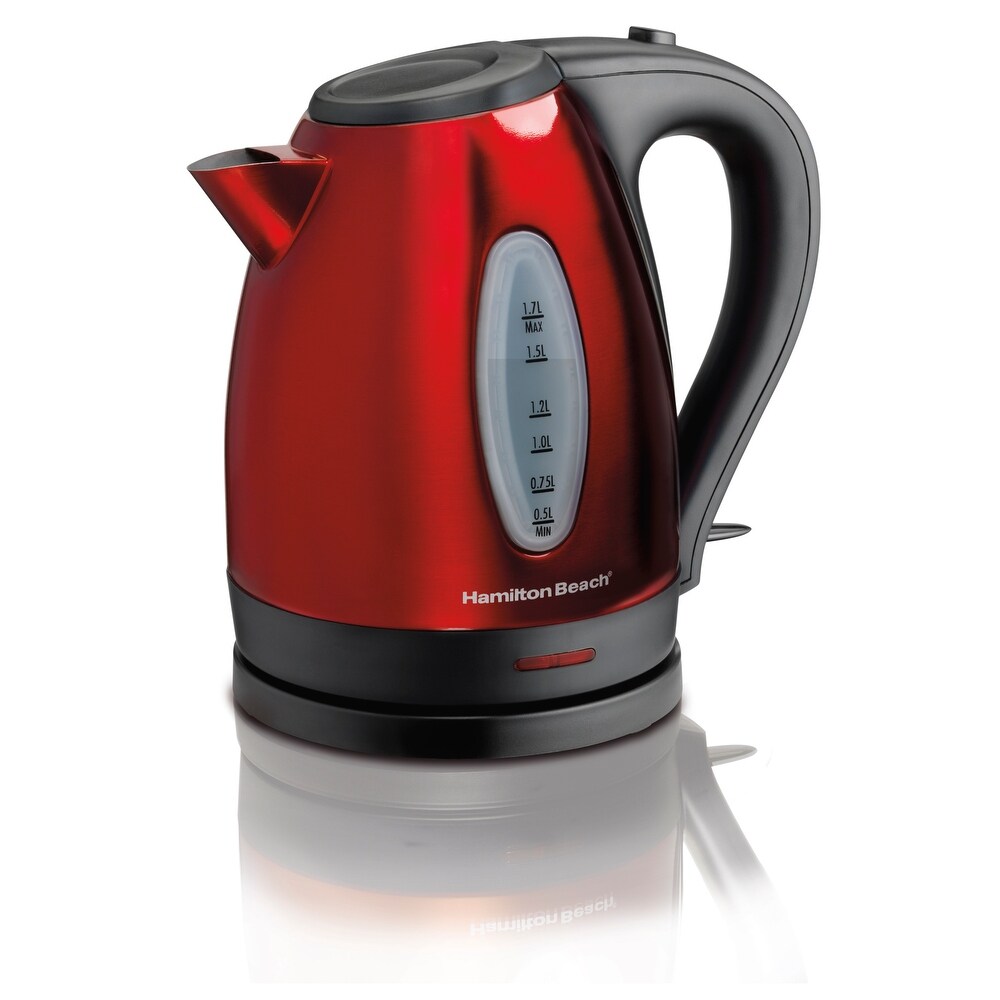 Hamilton Beach Stainless Steel 1.7 liter Electric Kettle