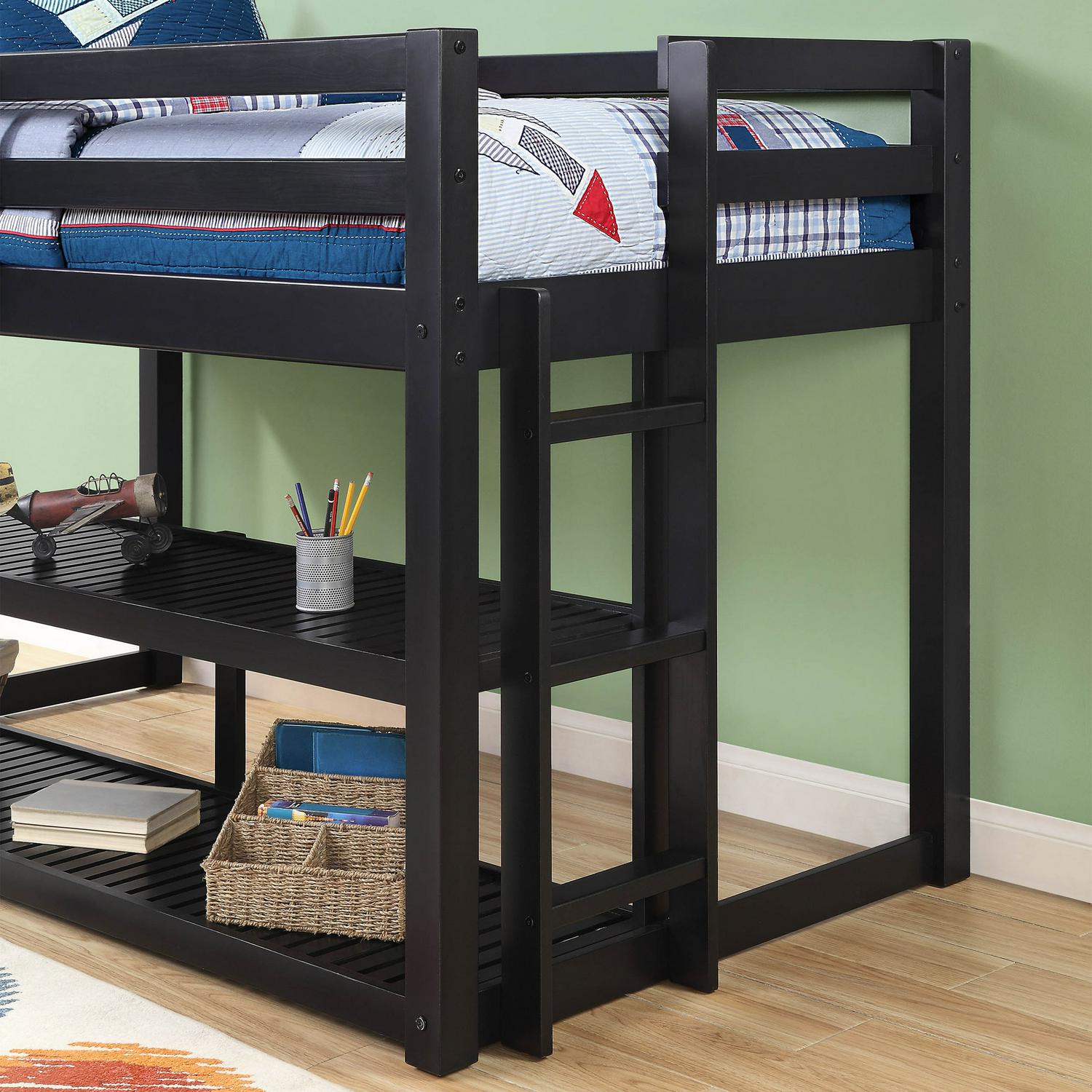 Better Homes and Gardens Greer Twin Loft Storage Bed Black  Crowdfused