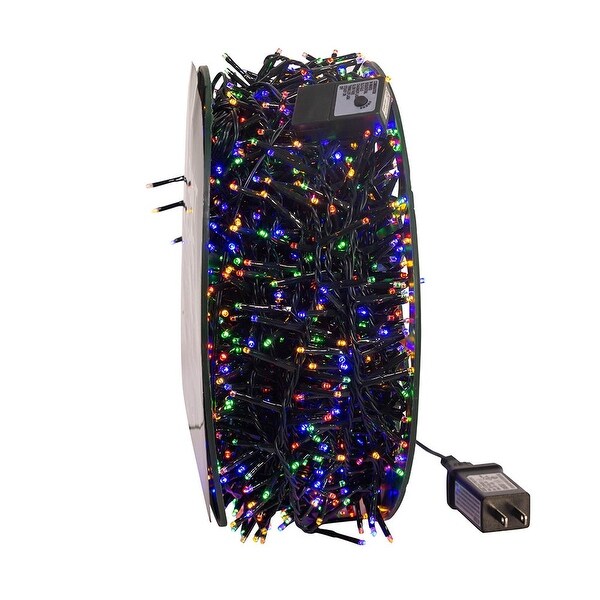 Kurt Adler 1800Light 148Foot MultiColor LED Rice Light Set