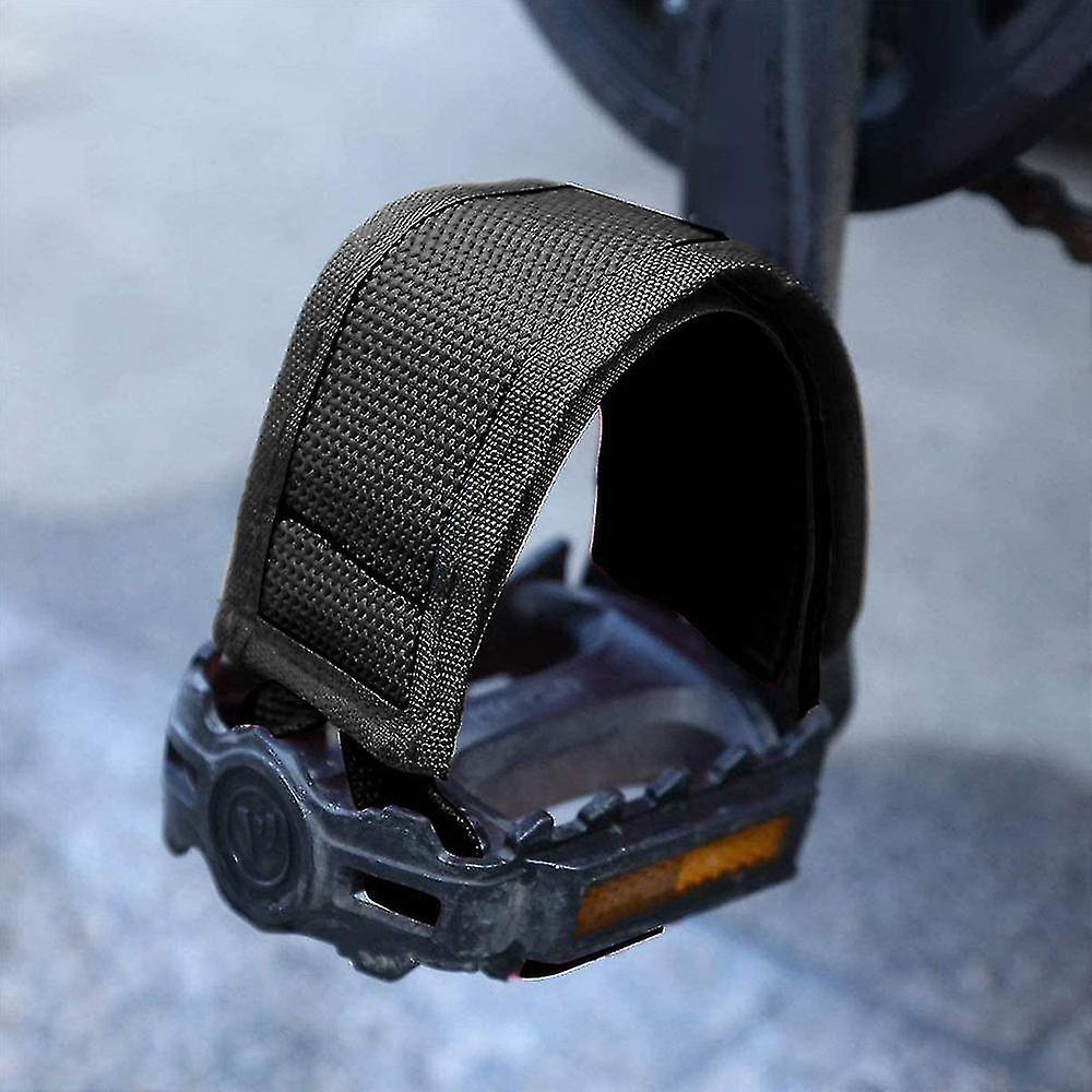 2pcs  Bike Pedal Straps Pedal Toe Clips Straps Tape For Fixed Gear Bike Universal Bicycle Feet Strap Pedal Straps Toe Clips Straps Tape For Fixed Gear