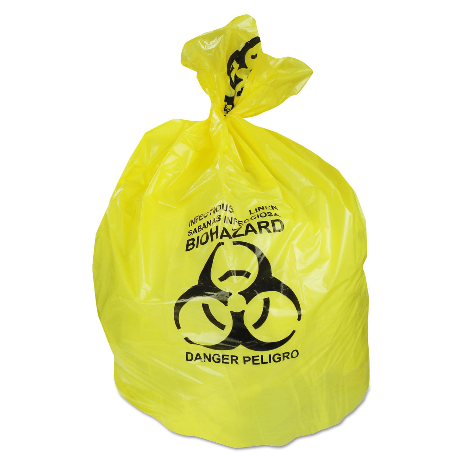 Healthcare Biohazard Printed Can Liners by Heritage HERA6043PY