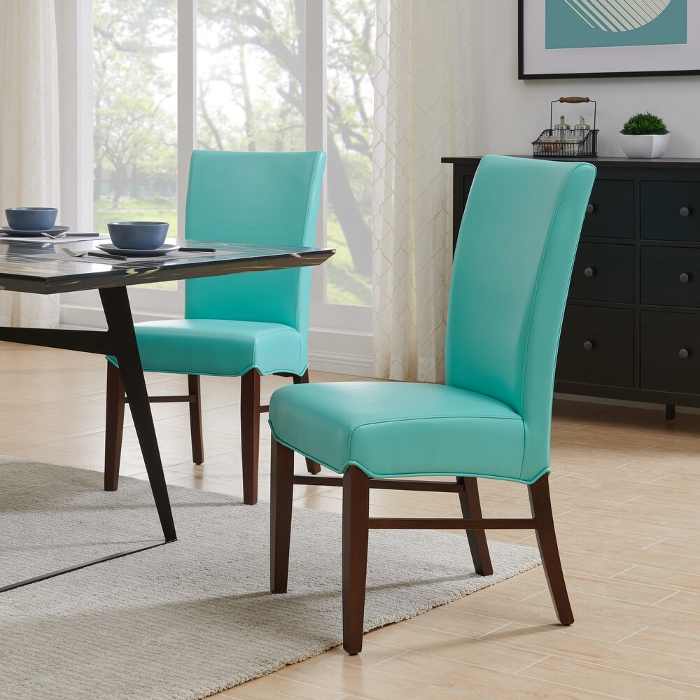 Milton Bonded Leather Dining Chairs (Set of 2)   na