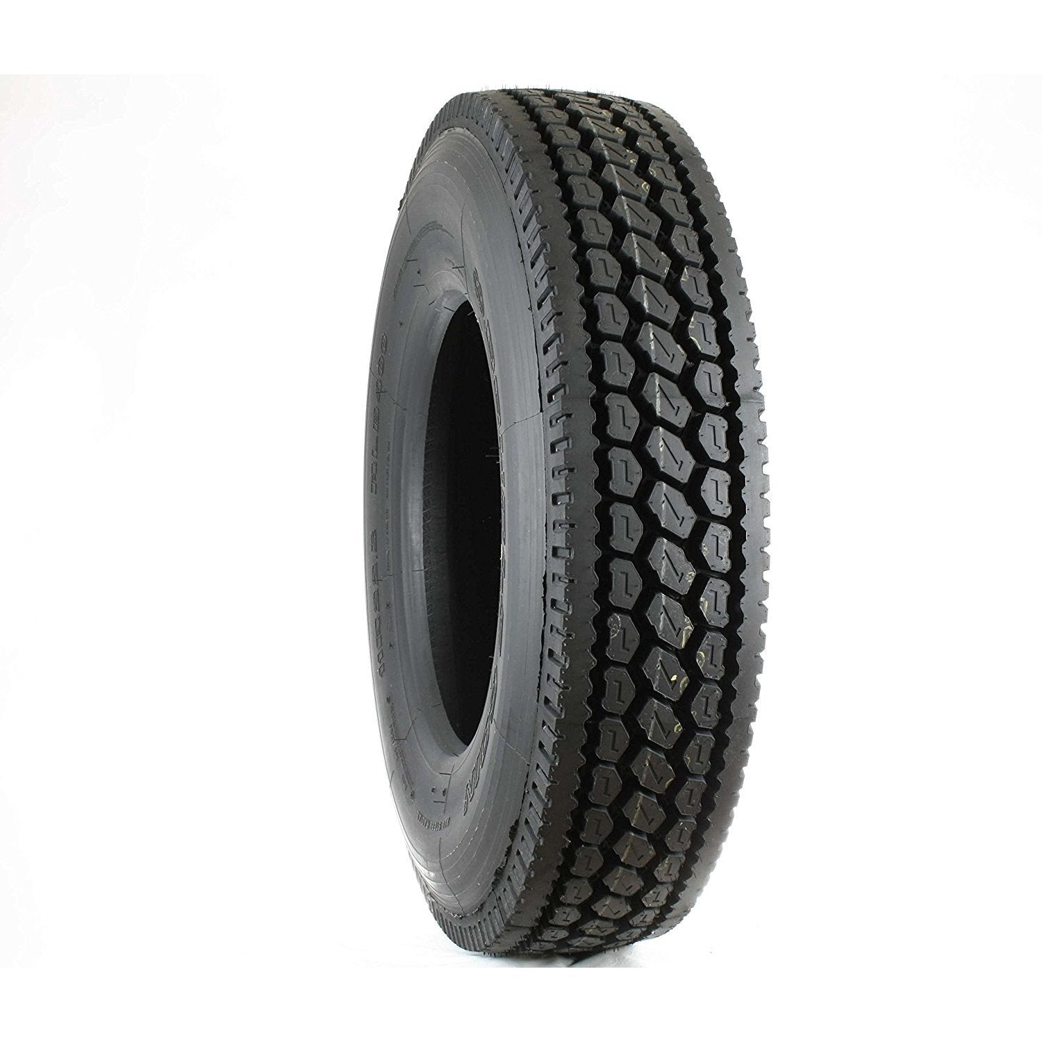 Double Coin RLB400 Closed Shoulder Drive-Position Commercial Radial Truck Tire - 11R22.5 14 ply