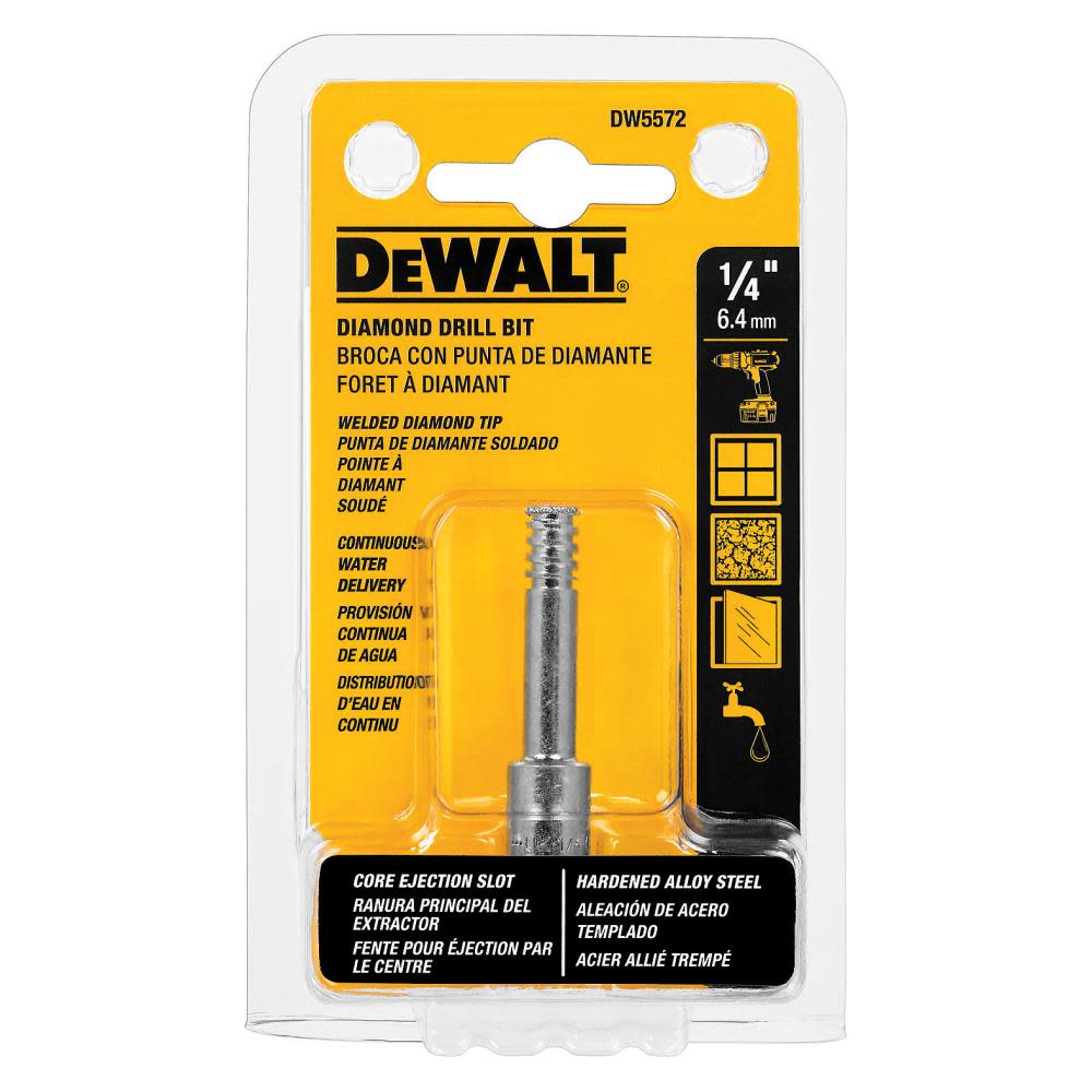 DEWALT 1/4 In. Diamond Drill Bit DW5572 from DEWALT