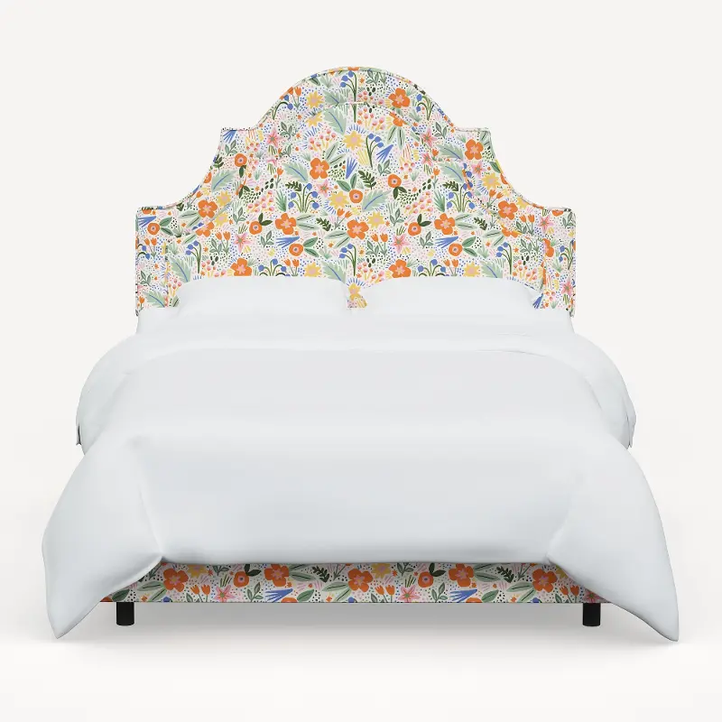 Rifle Paper Co Marion Multi Color Floral Twin Bed