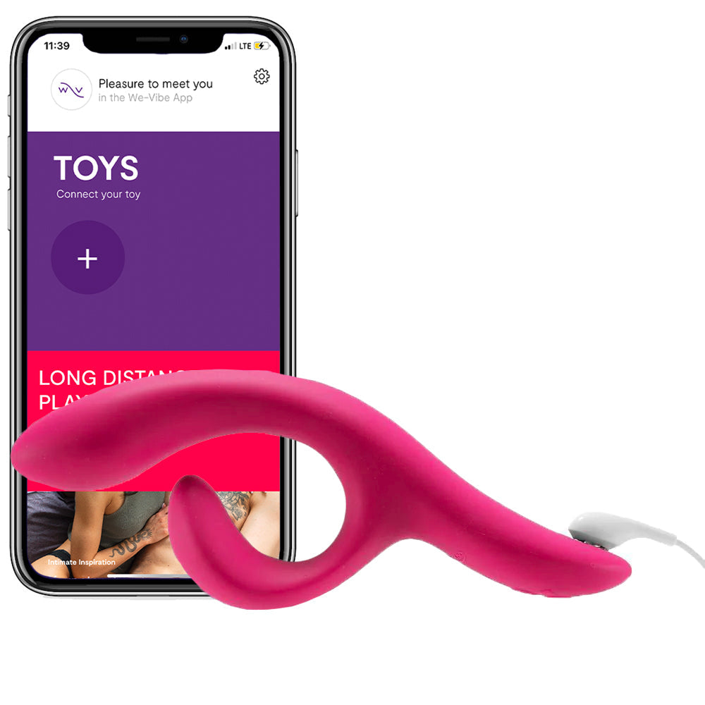 We-Vibe Nova 2 Rabbit Vibe in Fuchsia