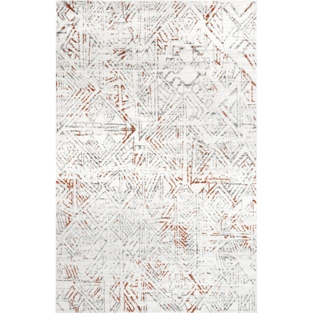 Nuloom Elizabeth Faded Geometric Area Rug