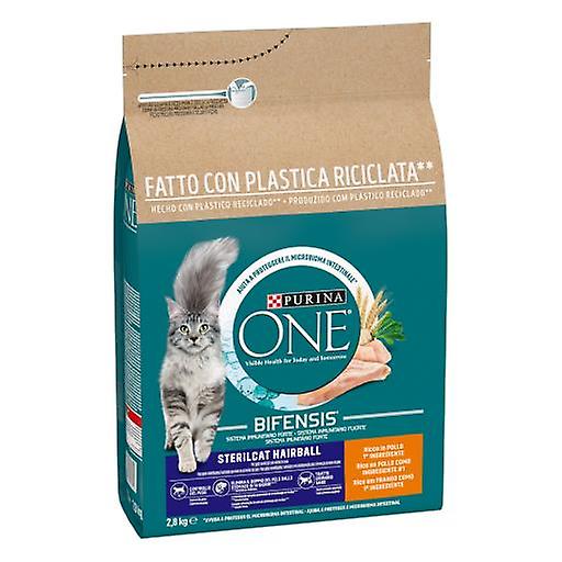 Purina One Chicken Hairball for Sterilised Cats (Cats ， Cat Food ， Dry Food)