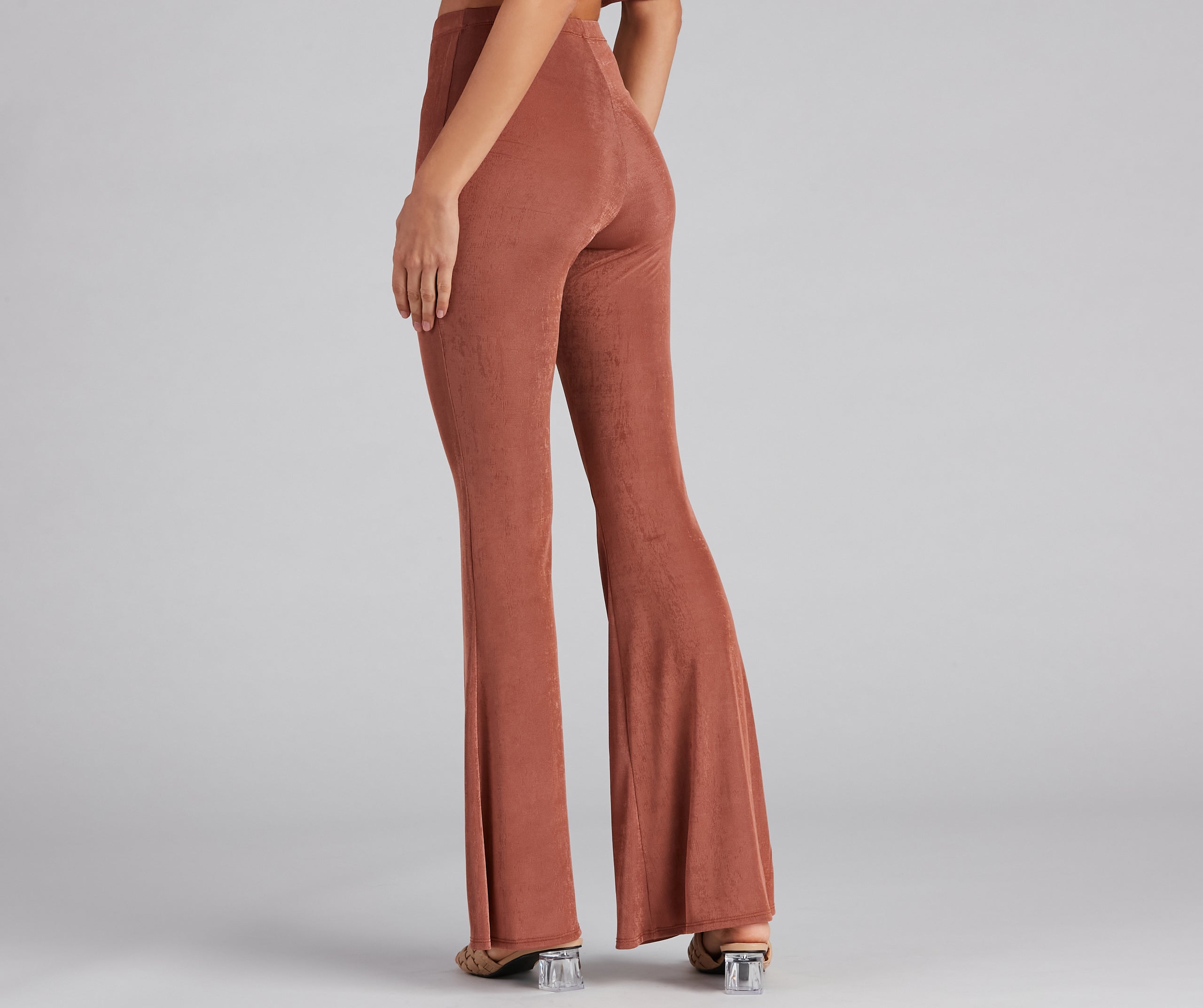 Flirty Flare High-Rise Pants