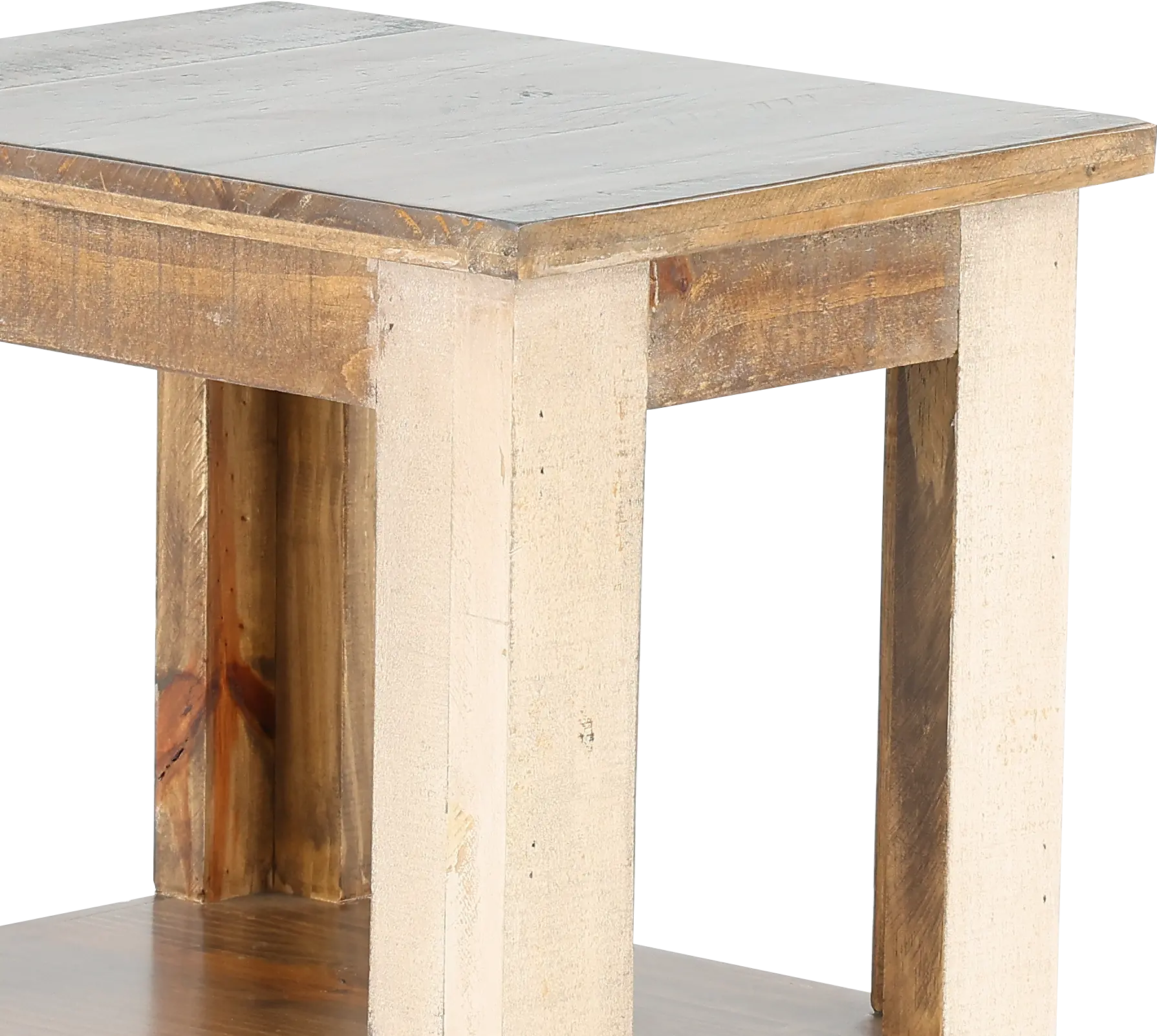 Antique Rustic Side Table