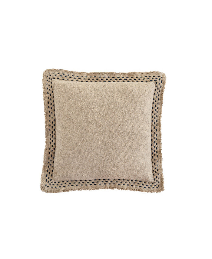 Anaya Home Hand Quilted Border Down Pillow