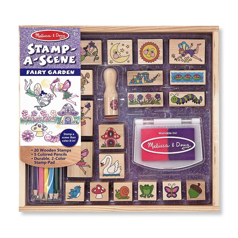 Melissa and Doug Stamp-A-Scene Fairy Garden