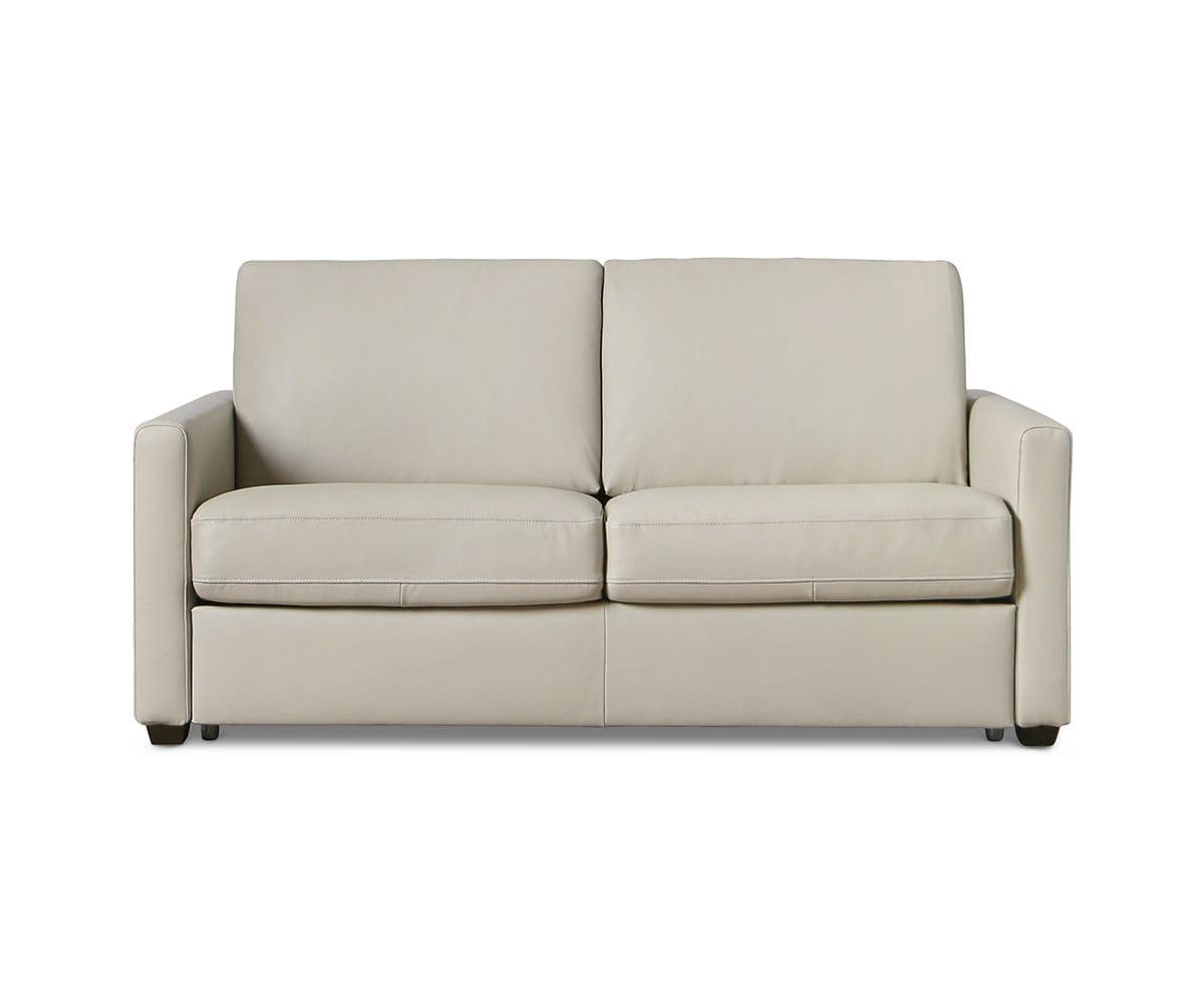 Jonas Leather Full Sleeper Sofa