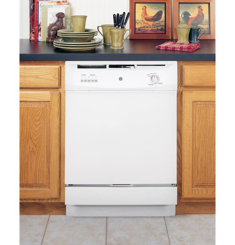 Ge Appliances GSD3301KWW Ge® Built-In Dishwasher With Power Cord