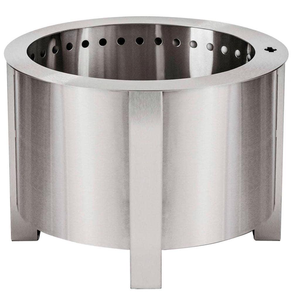 Breeo X Series 19 Smokeless Fire Pit in Stainless Steel