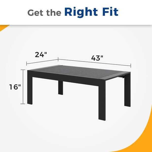 Royalcraft Aluminum Outdoor Coffee Table