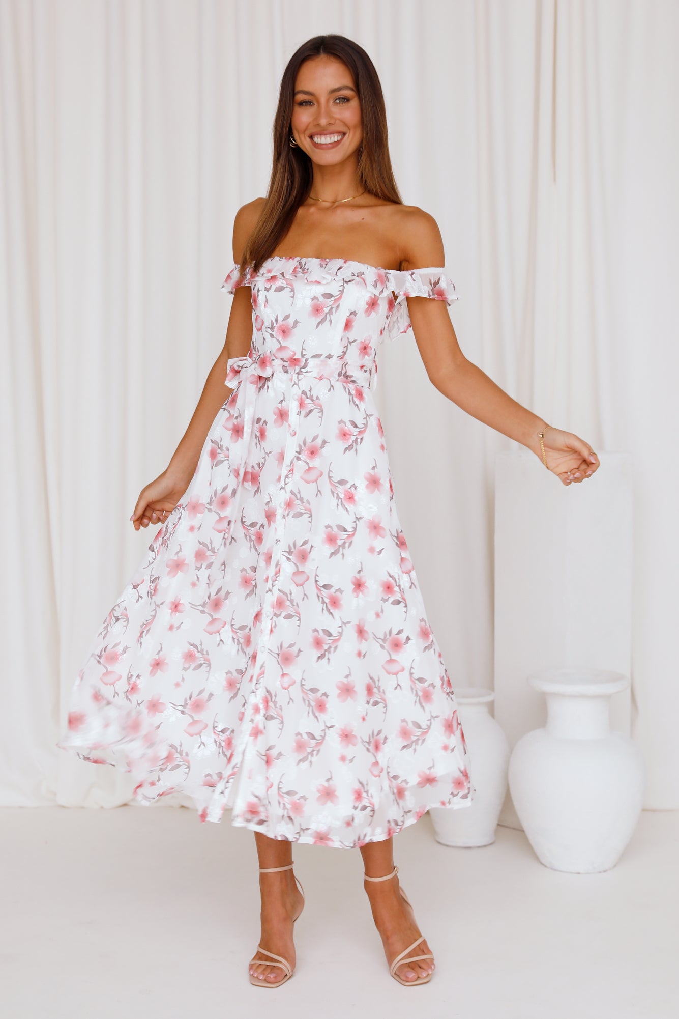 Not Too Soon Maxi Dress Floral