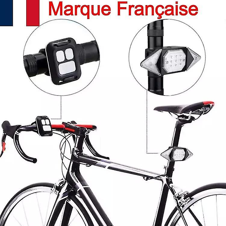 Bike Turn Signal， S， ， Wireless Remote ， Usb Recharable， 5 Modes， Led， Easy To In， Your A