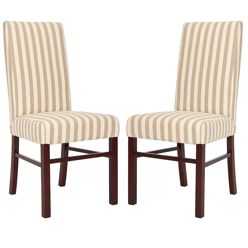 Safavieh 2-pc. Madeline Striped Side Chair Set