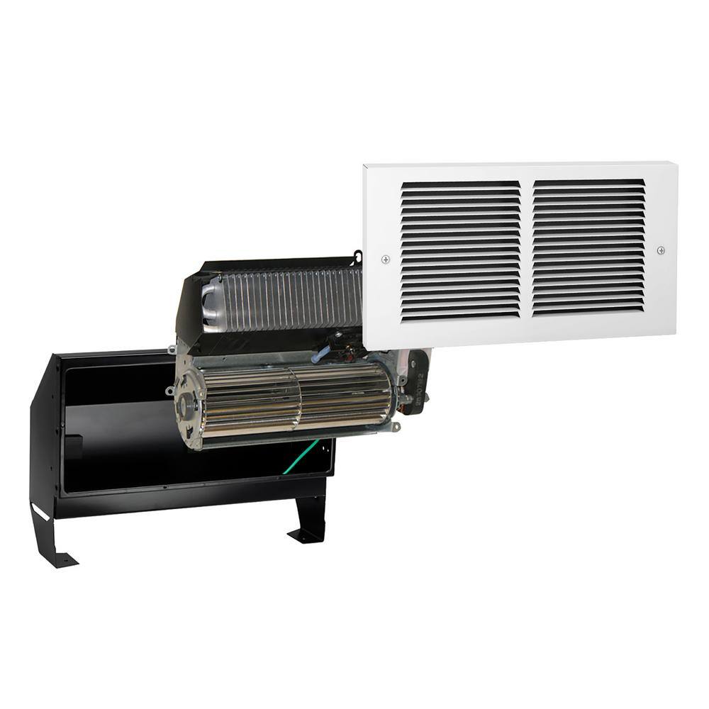 Cadet 120-volt 50010001500-watt Register In-wall Fan-forced Electric Heater in White RMC151W