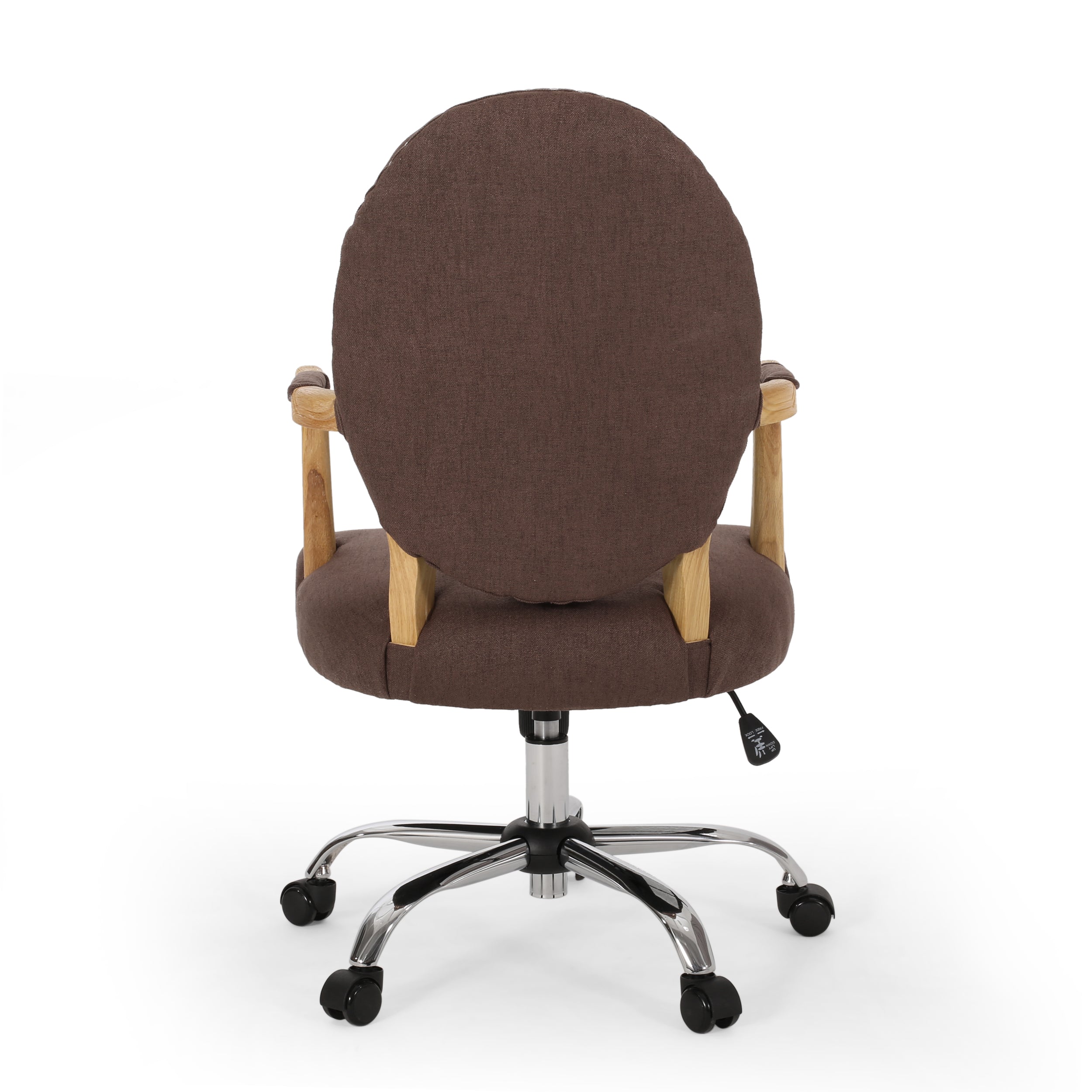 Maryclaire Contemporary Tufted Fabric Swivel Office Lift Chair