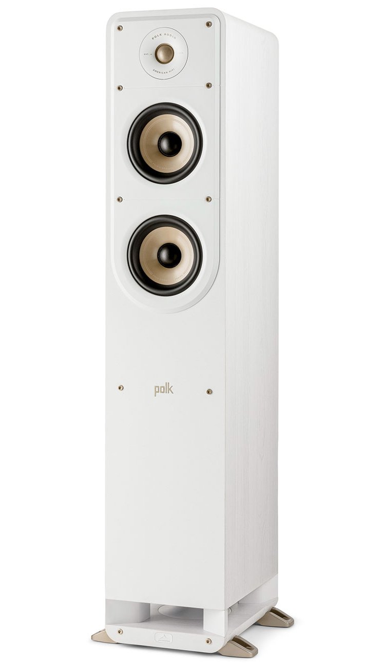 Polk Audio Signature Elite ES50 White Hi-Fi Floorstanding Loudspeaker (Each)