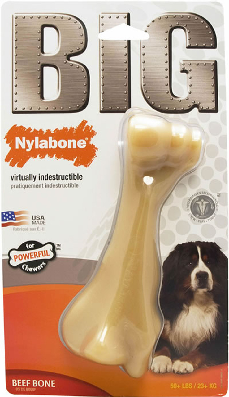 Nylabone Big Chews For Big Dogs Beef Bone