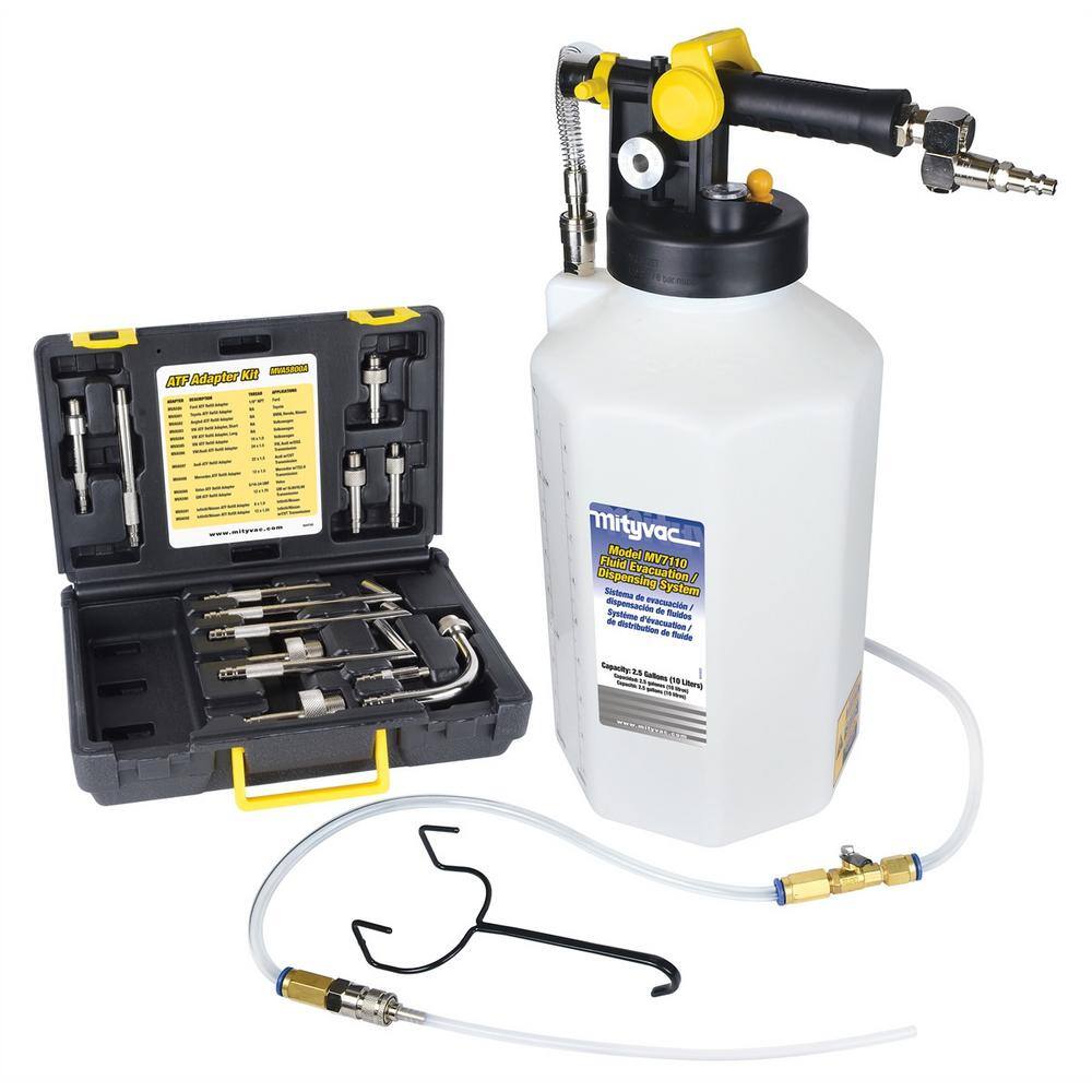 Mityvac ATF Refill Kit for Topping-Off or Refilling Sealed Automatic Transmissions MITMV7412