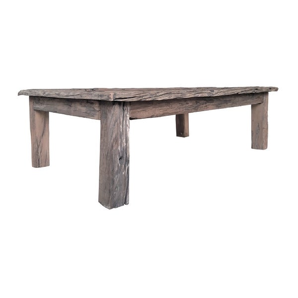 AandB Home Rustic Coffee Table - Brown