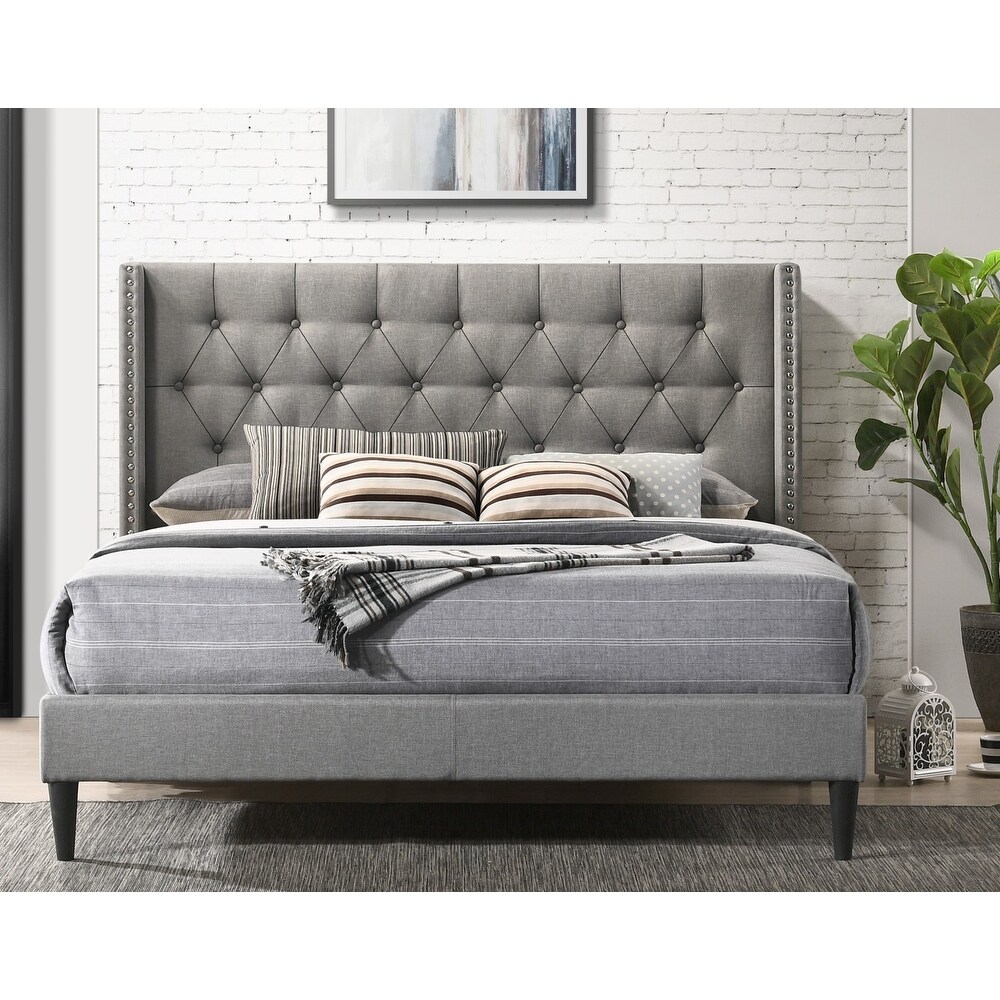 Herman Upholstered Platform Bed