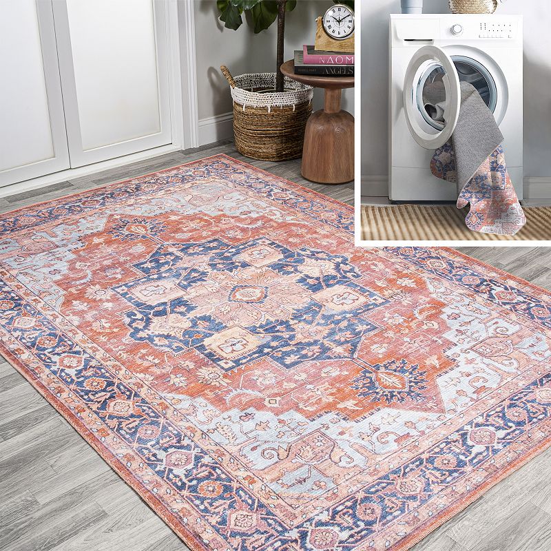 Maris Ornate Washable Rug