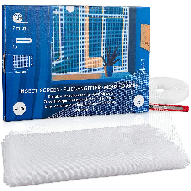 Mosquito Netting Screen Tape for Windows Insect Screen Window Protector