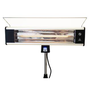 Patio Premier 120-Watt Adjustable Height Standing Electric Patio Heater with Remote 141010