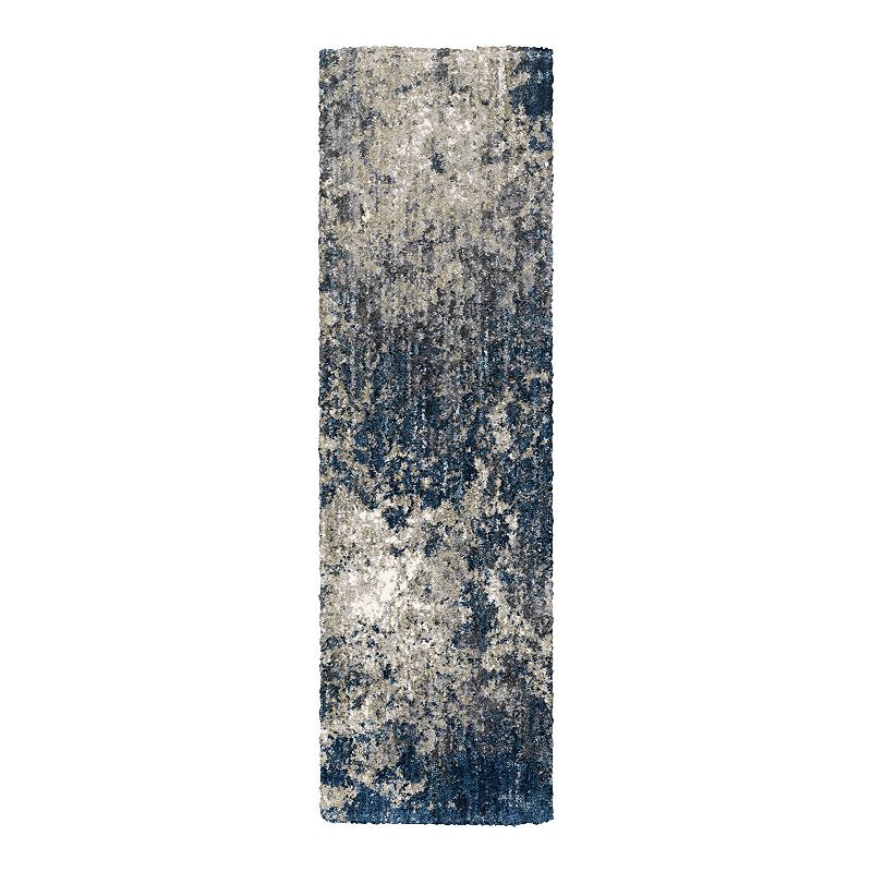 StyleHaven Ashytn Abstract Galaxy Shag Area Rug