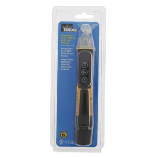 IDEAL Single Range 50-Volt to 1000-Volt Non-Contact Voltage Sensor with Flashlight 61-647