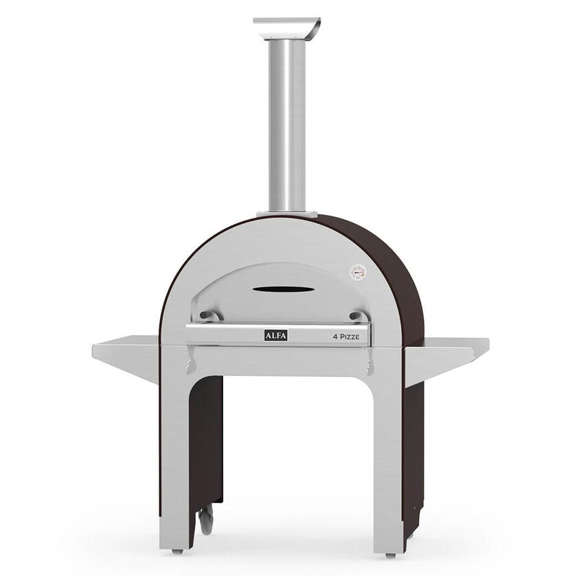 Alfa 4 Pizze Outdoor Pizza Oven， Copper | FX4PIZ-LRAM